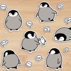 Custom Cartoon PVC Stickers - Personalized Vinyl Decals for Laptops, Water Bottles | Durable, Waterproof Designs